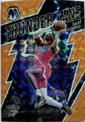 Shai Gilgeous Alexander [Orange Fluorescent] #13 Basketball Cards 2021 Panini Mosaic Thunder Lane Prices