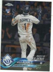 Willy Adames #HMT100 Baseball Cards 2018 Topps Chrome Update Prices