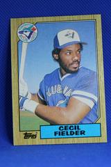 Cecil Fielder Baseball Cards 1987 Topps Prices
