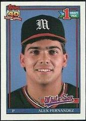 Alex Fernandez #278 Baseball Cards 1991 Topps Tiffany Prices