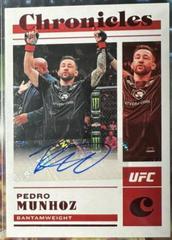 Pedro Munhoz #CS-PMZ Ufc Cards 2023 Panini Chronicles UFC Signatures Prices