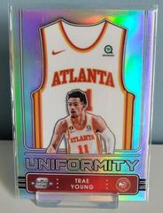 Trae Young #12 Basketball Cards 2022 Panini Contenders Optic Uniformity Prices