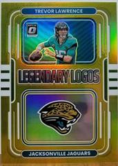 Trevor Lawrence [Gold] #LL-16 Football Cards 2022 Panini Donruss Optic Legendary Logos Prices