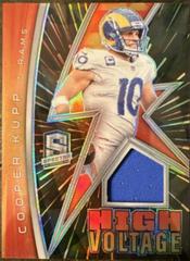Cooper Kupp [Hyper] #HV-CKU Football Cards 2022 Panini Spectra High Voltage Prices