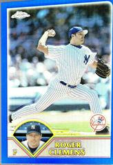 Roger Clemens [Refractor] #13 Baseball Cards 2003 Topps Chrome Prices