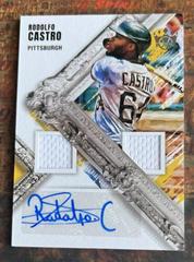 Rodolfo Castro #DMS-RC Baseball Cards 2022 Panini Diamond Kings DK Materials Signatures Prices