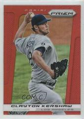 Clayton Kershaw [Red Prizm] #3 Baseball Cards 2013 Panini Prizm Prices
