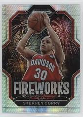 Stephen Curry [Hyper] #16 Basketball Cards 2023 Panini Prizm Draft Picks Fireworks Prices
