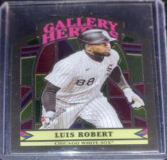 Luis Robert #GOH-16 Baseball Cards 2022 Topps Gallery of Heroes Prices