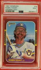 Robin Yount #58 Baseball Cards 1987 Donruss Opening Day Prices