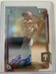 Arquimedes Gamboa Baseball Cards 2015 Bowman Chrome Autograph Prospect Prices