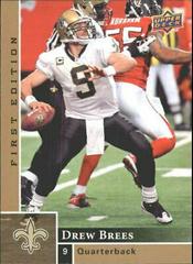 Drew Brees Football Cards 2009 Upper Deck First Edition Prices