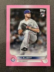 A. J. Alexy [Mini Pink] Baseball Cards 2022 Topps Prices