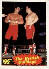 The British Bulldogs #6 Wrestling Cards 1985 O Pee Chee WWF Series 2 Prices