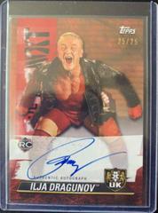 Ilja Dragunov [Red] Wrestling Cards 2021 Topps WWE We Are NXT Autographs Prices