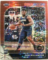 Zion Williamson [Red Pulsar] #258 Basketball Cards 2019 Panini Hoops Premium Stock Prices