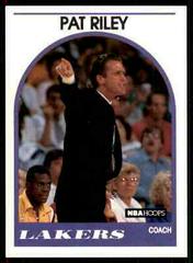 Pat Riley #108 Basketball Cards 1989 Hoops Prices