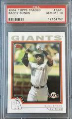 Barry Bonds #T221 Baseball Cards 2004 Topps Traded Prices