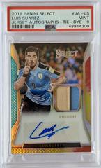 Luis Suarez [Tie Dye] #S-LS Soccer Cards 2016 Panini Select Signatures Prices
