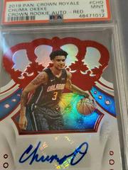 Chuma Okeke [Red] #CR-CHO Basketball Cards 2019 Panini Crown Royale Rookie Autographs Prices