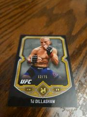 TJ Dillashaw [Gold] #14 Ufc Cards 2017 Topps UFC Museum Collection Prices