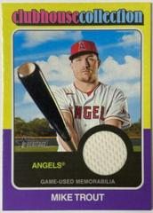 Mike Trout #CCR-MT Baseball Cards 2024 Topps Heritage Clubhouse Collection Relic Prices