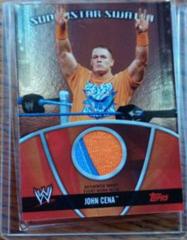 John Cena #SJC Wrestling Cards 2010 Topps WWE Superstar Swatches Prices