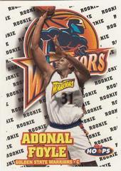 Adonal Foyle #176 Basketball Cards 1997 Hoops Prices