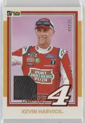 Kevin Harvick [Gold] #R81R-KH Racing Cards 2022 Panini Donruss Nascar Retro 1981 Relics Prices