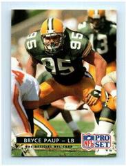 Bryce Paup Football Cards 1992 Pro Set Prices