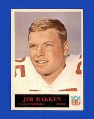 Jim Bakken Football Cards 1965 Philadelphia Prices