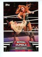 Becky Lynch Wrestling Cards 2019 Topps WWE Women's Division Royal Rumble Prices
