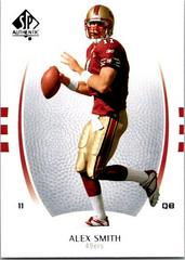 Alex Smith #3 Football Cards 2007 SP Authentic Prices