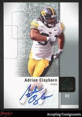 Adrian Clayborn [Autograph] Football Cards 2011 SP Authentic Prices