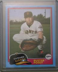 Buster Posey [Blue] Baseball Cards 2018 Topps Archives Prices