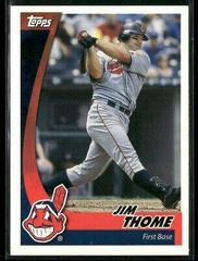Jim Thome #17 Baseball Cards 2002 Topps Post Cereal Prices