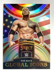 The Rock [Silver] #5 Wrestling Cards 2023 Panini Select WWE Global Icons Prices