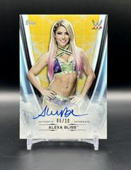 Alexa Bliss [Gold] Wrestling Cards 2020 Topps WWE Undisputed Autographs Prices