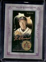 Tom Glavine [X Gold Ink] #MA-TG Baseball Cards 2023 Topps Allen & Ginter Mini Framed Autographs Prices