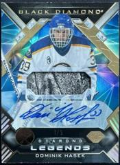Dominik Hasek [Autograph] Hockey Cards 2022 Upper Deck Black Diamond Legends Prices