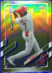 Jo Adell [SP Gold Refractor] Baseball Cards 2021 Topps Chrome Prices