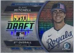 Blake Mitchell [Refractor] #BDN-10 Baseball Cards 2023 Bowman Draft Night Prices