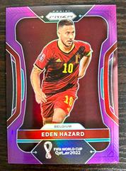Eden Hazard [Purple] #16 Soccer Cards 2022 Panini Prizm World Cup Prices