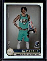 Ja Morant [Artist Proof Gold] Basketball Cards 2022 Panini Hoops Presents Prices