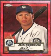 Alex Rodriguez [Red Atomic] #689 Baseball Cards 2021 Topps Chrome Platinum Anniversary Prices