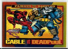 Cable vs Deadpool Marvel 1993 Universe Prices