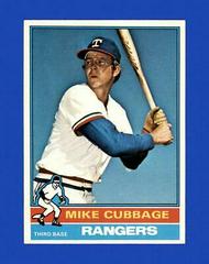 Mike Cubbage #615 Baseball Cards 1976 Topps Prices