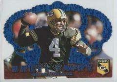 Brett Favre [Blue] #CR-54 Football Cards 1996 Pacific Crown Royale Prices