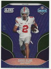 Chris Olave [End Zone] #D10 Football Cards 2022 Panini Score NFL Draft Prices