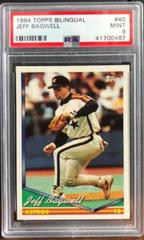 Jeff Bagwell #40 Baseball Cards 1994 Topps Bilingual Prices
